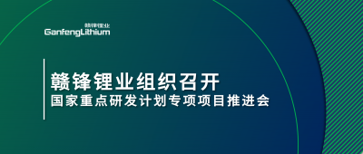 赣锋AG凯发K8国际,ag凯发官网,AG凯发官方网站组织召开国家重点研发计划专项项目锂产业集聚区循环化升级集成技术及示范推进会